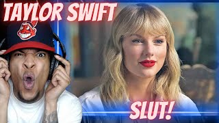 FIRST TIME HEARING  TAYLOR SWIFT  SLUT TAYLORS VERSION  REACTION [upl. by Eibbed]