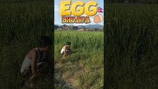 EGG BHUJIYA AFTER COLLEGE 🥚🍜🥵 [upl. by Graces]