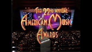 The 22nd Annual American Music Awards  Part 1 of 2  January 30 1995 [upl. by Reddin]