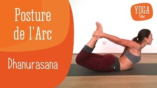 Yoga  Posture de l’Arc  Dhanurasana [upl. by Gage410]