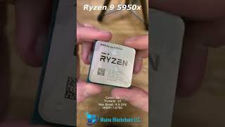 Ryzen 9 5950x  CPU  Unboxing  Review  CPU  Build A PC  Computer Hardware  Gaming shorts cpu [upl. by Lussier]