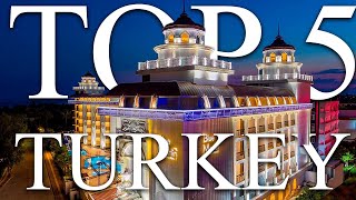 TOP 5 BEST allinclusive luxury resorts in TURKEY 2023 PRICES REVIEWS INCLUDED [upl. by Lonni]