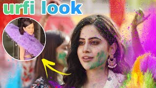 Urfi Javed look on Holi [upl. by Nois]