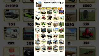 New cheat code Indian bike driving 3d new update viraltrending short viralshort [upl. by Annek919]