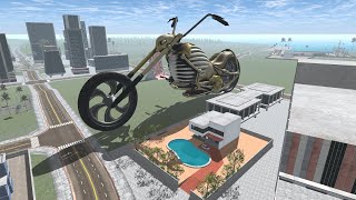 Giant Ghost Bike In Indian Bikes Driving 3D [upl. by Anawyt]