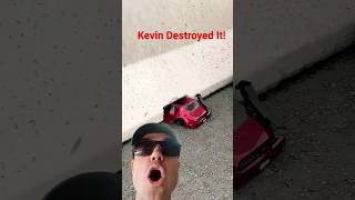 Kevin Talbot Destroys RC Car kevintalbot rccar [upl. by Doownel]