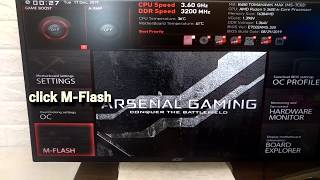 MSI B450 TOMAHAWK MAX BIOS update guide [upl. by Ainatnas792]