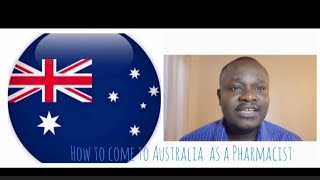 How to come to Australia as a Pharmacist [upl. by Center293]