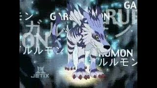 Gabumon digivolve to Garurumon [upl. by Rosen]