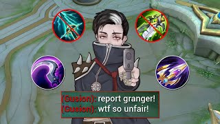 FINALLY GRANGER PERFECT BUILD FOR SOLO RANK GAME IS HERE 💀 you must try [upl. by Charo]