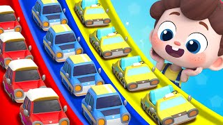 Cars Challenge Song  Lets Fix the Toy Cars  Nursery Rhymes amp Kids Songs  BabyBus [upl. by Hael]