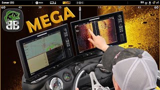 Scanning with Humminbird Solix Mega Imaging for Offshore Bass [upl. by Faunia]