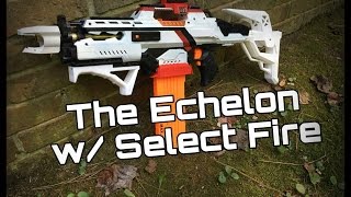 Nerf Mod The Echelon 3 Round Burst  Onboard Computer [upl. by Fritts]