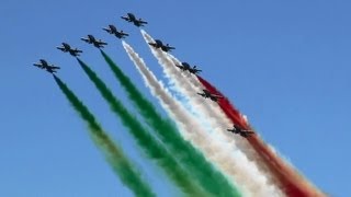 Frecce Tricolori Italian Air Force Meeting Aérien BA701 SalondeProvence Air Show 2013 [upl. by Hasen]