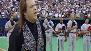 Meat Loaf performs National Anthem at 1994 AllStar Game [upl. by Amitaf777]