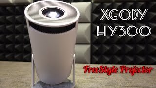 PROYEKTOR MURAH FITUR WAH❗XGODY HY300 PROJECTOR REVIEW proyektor projector xgody [upl. by Initof]