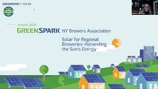 GreenSpark Solar and the NYS Brewers Association Solar 101 for Breweries [upl. by Aneri]