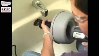 RIDGID K39 Drain Gun  Proper use [upl. by Ethelstan]