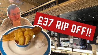 Reviewing Tom Kerridges EXPENSIVE £37 FISH AND CHIPS A HUGE RIP OFF [upl. by Nalyak]