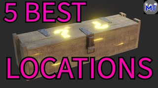 The Top 5 BEST Treyarch Zombie MYSTERY BOX LOCATIONS [upl. by Elisabeth]