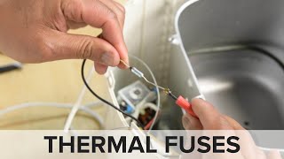 How to Replace Thermal Fuses Repair Tips from the Fixit Clinic [upl. by Attenahs]