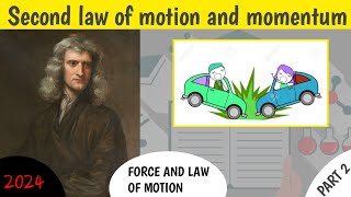 Second law of motion and moment  Force and low of motion  physics  physicswallah part 2 [upl. by Queen]