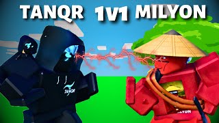 ME and TANQR just 1v1d WHO WON Roblox Bedwars [upl. by Egon221]