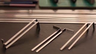 How to Make Tension Wrenches for Lock Picking [upl. by Martreb]