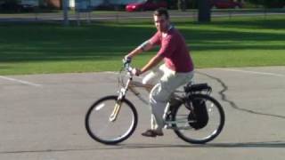 Electric Bike ebike kit using Crystalyte hub motor [upl. by Niatsirt]