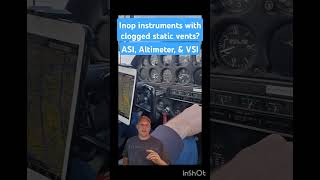 Pitot Static System clogged  Private Pilot [upl. by Lemahs]