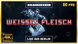 Rammstein Weisses Fleisch live aus Berlin 1998 With subtitles 4K 60fps remastered [upl. by Ttekcirc]