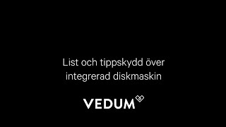 Vedum Kök amp Bad  Montering list och tippskydd över integrerad diskmaskin [upl. by Richie891]