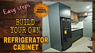 HOW TO BUILD REFRIGERATOR CABINETADDITIONAL PROJECTPAANO GUMAWA NG REFRIGERATOR CABINET [upl. by Peacock]