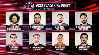 2023 PBA Strike Derby  Full PBA Bowling Telecast [upl. by Favin]