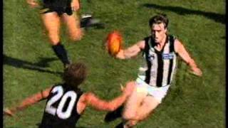 Mick McGuane Collingwood 7 Bounce Goal 1994 [upl. by Zavras]