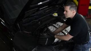 How to Access the Battery of a Bentley Continental GT When Battery Is Dead [upl. by Enaols499]