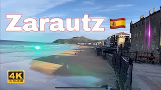 Zarautz 4K Walking Tour Northern Spain 4K Ultra HD60fps [upl. by Aneerehs501]