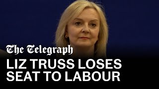 Liz Truss loses her seat in Norfolk South West to Labour  Election [upl. by Tchao]