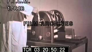 Mimeograph Machine stock footage  archival footage [upl. by Whit879]