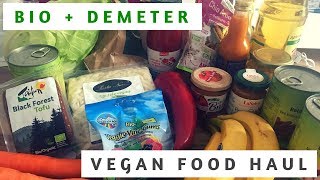 Vegan Food Haul  Demeter  Bio  Dottenfelder Hofladen [upl. by Ettenyl]