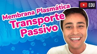 Membrana Plasmática  Transporte Passivo  Prof Paulo Jubilut [upl. by Ailimac]