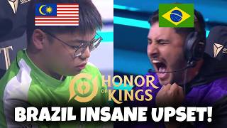 Brazil with the BIGGEST upset in the history of Honor of Kings Esports [upl. by Andel778]