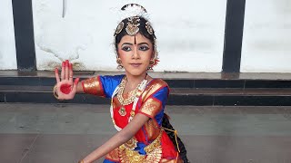 Bharatanatyam Arangettam Dance 3dance arangetram classical bharathanatyam guruvayoorappan [upl. by Medorra]