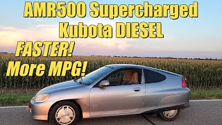 S4 E24 the computer controlled supercharged Kubota diesel gets faster and better MPG [upl. by Lotsyrk621]