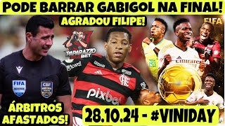 BOMBA NA MADRUGADA CBF TAMBÉM PUNE ÁRBITROS DO JOGO DO PEPPAS GABIGOL BARRADO POR PLATA VINIDAY [upl. by Rigdon]