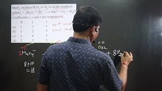 MnO4 oxidizes H2O2 to O2 in acidic med  Balacing Redox Master Series  Balancing equation trick [upl. by Ressay]