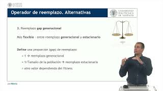 Reemplazo de individuos en Algoritmos Genéticos   UPV [upl. by Nilyarg795]