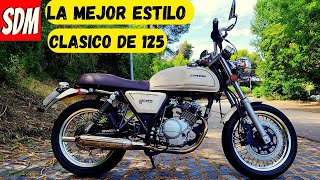 Posiblemente la mejor moto clásica moderna para poder conducir sin carnet de moto  Somos de Motor [upl. by Shalna187]