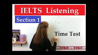 IELTS Listening Practice for Time  ielts with liz [upl. by Gates]