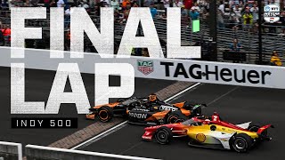 Final Lap Relive the DRAMATIC finish at the 2024 Indy 500  INDYCAR [upl. by Allerbag]